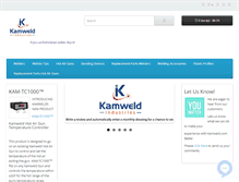 Tablet Screenshot of kamweld.com